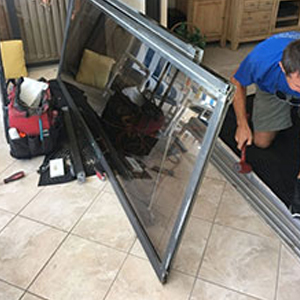 sliding glass door frame repair Brawley